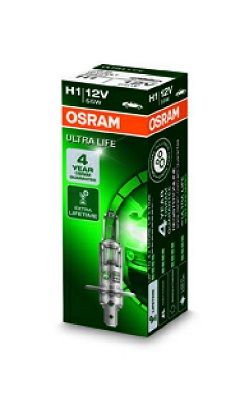 64150ULT OSRAM Галогенова лампа Osram Ultra Life 12V H1 55W